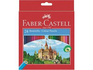 Ξυλομπογιές FABER - CASTELL fabstifte μεγάλες  (24 τεμάχια)