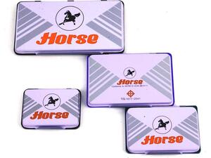 Ταμπόν σφραγίδας HORSE Νο2 μπλέ (Μπλε)
