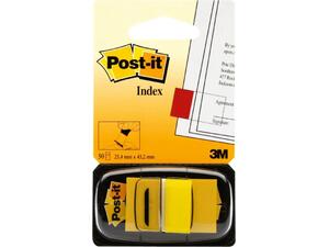 Σελιδοδείκτες POST IT 3M 25.4x43.2mm κίτρινο 50 φύλλων (680-5)