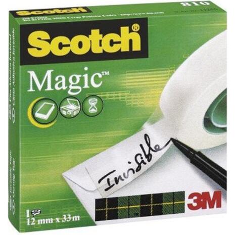 Κολλητική ταινία  SCOTCH MAGIC 3Μ 12mX33mm