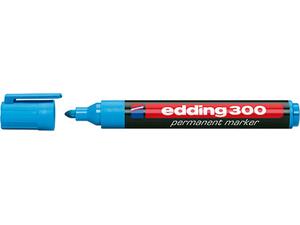 Μαρκαδόρος ανεξίτηλος EDDING 300 γαλάζιος