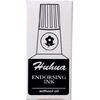 Μελάνι HUHUA ταμπόν εγχώριο μαυρο 30ml (Μαύρο)