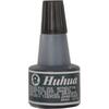 Μελάνι HUHUA ταμπόν εγχώριο μαυρο 30ml (Μαύρο)