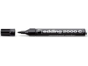Μαρκαδόρος ανεξίτηλος EDDING 2000C Μαύρος (Μαύρο)