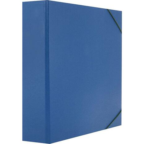 Κουτί αρχειοθέτησης με λάστιχο LEIZER Fiber 25x35x8cm KFL μπλε