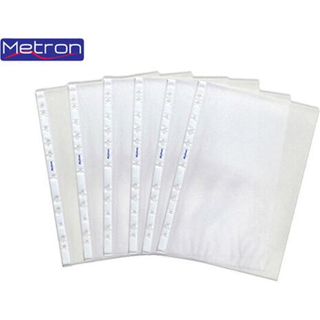 Ζελατίνες METRON Α4 γυαλιστερές ενισχυμένες (57106) (1 τεμάχιο)
