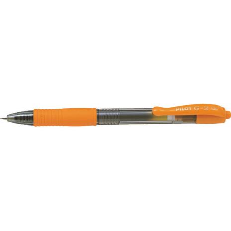 Στυλό Gel PILOT G-2 0.7mm (BL-G2-7O) (Πορτοκαλί)