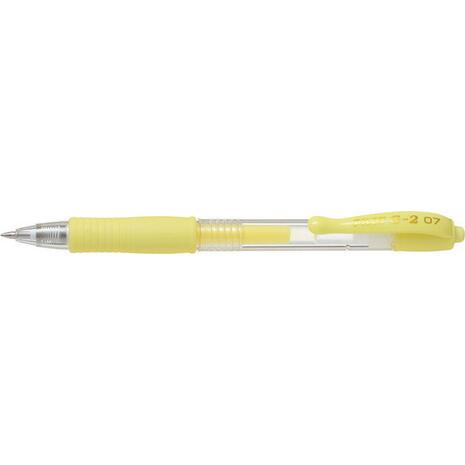Στυλό Gel PILOT G-2 Παστέλ 0.7mm (BL-G2-7PAY) (Κίτρινο)