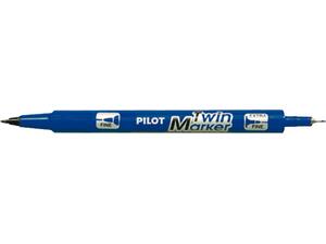Μαρκαδόρος PILOT twin marker fine/extra blue