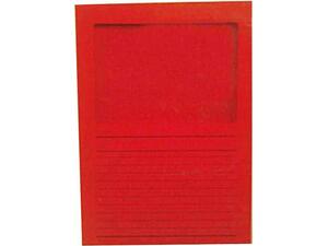 Ντοσιέ τύπου Γ με παράθυρο 31x22cm κόκκινο
