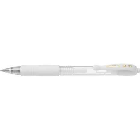 Στυλό Gel PILOT G-2 Παστέλ 0.7mm (BL-G2-7PAW) (Λευκό)