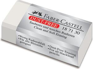 Γόμα λευκή για μολύβι FABER-CASTELL dust free vinly mini (187130)