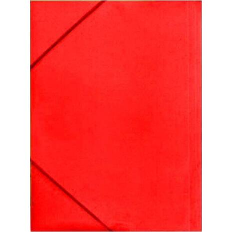 Φάκελος BlackRed PP με λάστιχο 25x35cm (Κόκκινο)