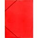 Φάκελος BlackRed PP με λάστιχο 25x35cm (Κόκκινο)