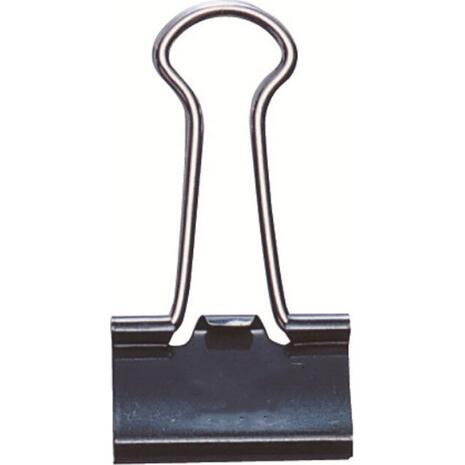 Πιάστρα μαύρη μεταλλική BINDER 41mm (1 τεμάχιο)
