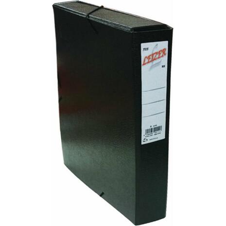 Κουτί αρχειοθέτησης με λάστιχο LEIZER Fiber 25x35x5cm KFL μαύρο