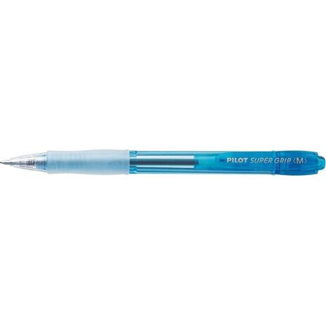 Στυλό μελάνης λαδιού  PILOT SUPER GRIP Neon Medium (Σιέλ)