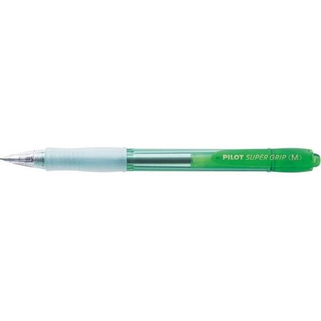 Στυλό μελάνης λαδιού  PILOT SUPER GRIP Neon Medium (Λαχανί)