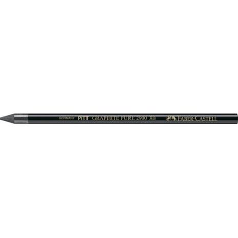 Μολύβι  FABER CASTELL pitt graphite pure 2900 3B (Μαύρο)