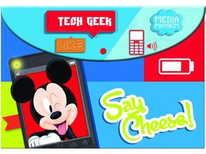 Φάκελος με κουμπί GIM PP Mickey Street Smart Α4 (340-73580)