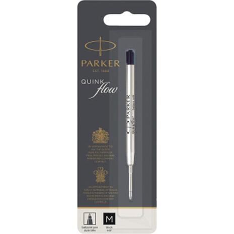 Ανταλλακτικό στυλό Parker Quink ballpoint Medium Μαύρο (Μαύρο)