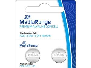 Αλκαλικές μπαταρίες MediaRange Premium Coin Cells AG13 (LR44) 1.5V  (2 τεμάχια)