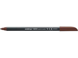 Μαρκαδόρος ανεξίτηλος EDDING 1200 1.00mm σκούρο καφέ