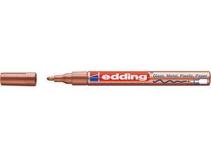 Μαρκαδόρος ανεξίτηλος EDDING 751 1-2mm Bronze