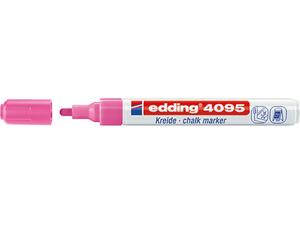 Μαρκαδόρος κιμωλίας EDDING 4095 φωσφοριζέ ροζ