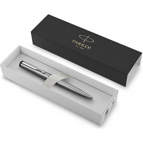 Στυλό Parker Vector Stainless Steel CT ballpen μπλε γραφή