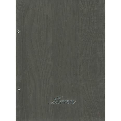 Τιμοκατάλογος (menu) wood 24x32cm 10 θέσεων καφέ
