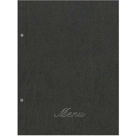 Τιμοκατάλογος (menu) Old Leather 24x32cm 10 θέσεων μαύρο