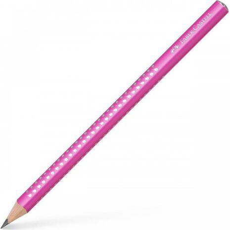 Μολύβι Faber Castell Sparkle II jumbo ροζ (Ροζ)