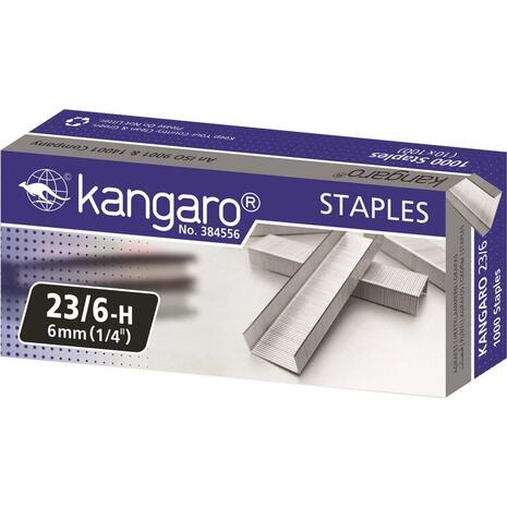 Σύρματα Συρραπτικού KANGARO 23/6 (συσκευασία 1000 τεμαχίων)