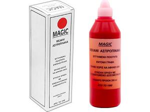Μελάνι για μαρκαδόρο λευκού πίνακα Magic 200ml κόκκινο με δοσομετρητή (Κόκκινο)