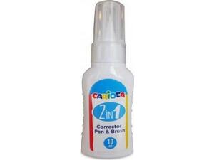 Διορθωτικό υγρό Carioca 2 in1 Pen &  Brush 10ml (42998)