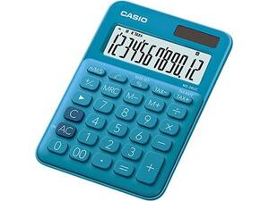 Αριθμομηχανή CASIO MS - 20UC-BU 12 ψηφίων 10.3x14.5cm μπλε