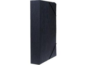 Κουτί αρχειοθέτησης με λάστιχο Next Fabric 35x25.3x5cm γκρι