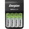 Φορτιστής Μπαταριών Energizer ACCU Recharge Base για AA/AAA με 4 ΑΑ Μπαταρίες 1300mAh και LED Ένδειξη Φόρτισης