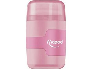 Γόμα-Ξύστρα Maped Connect 2 τρύπες παστελ χρώματα (049231)