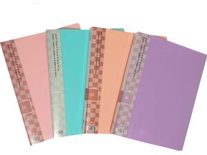 Ντοσιέ σουπλ 30 Θέσεων Α4 pastel διάφορα χρώματα
