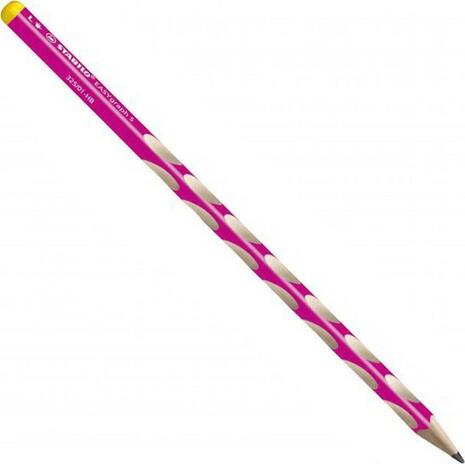 Μολύβι γραφίτη Stabilo EASYgraph S 325 325/01 "L" ροζ