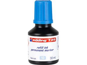 Μελάνι για μαρκαδόρο ανεξίτηλο EDDING T-25 30ml γαλάζιο