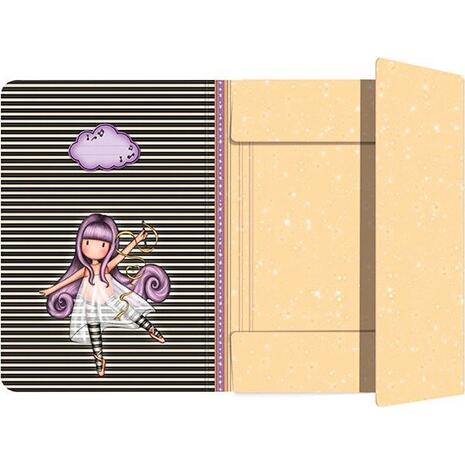 Φάκελος με λάστιχο SANTORO Gorjuss Sparkle And Bloom Little Dancer (812GJ10)