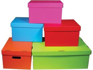 Κουτί αποθήκευσης Next Colors χάρτινο Υ19x30x25,5εκ. σε διάφορα χρώματα