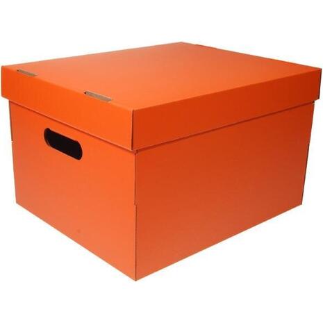 Κουτί αποθήκευσης χάρτινο Next Colors Α4 Υ19x30x25,5εκ πορτοκαλί