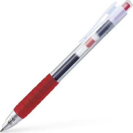 Στυλό Faber-Castell Fast Gel κόκκινο 0,7mm (641721)