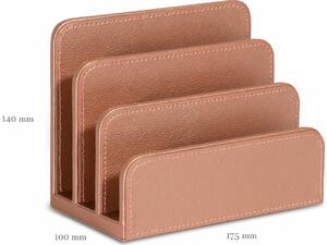 Φακελοστάτης Osco δερματίνη Blush No 4288