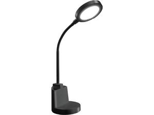 Φωτιστικό γραφείου LED 7W αφής με μολυβοθήκη Ø13xΥ30cm μαύρο