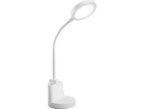 Φωτιστικό γραφείου LED 7W αφής με μολυβοθήκη Ø13xΥ30cm λευκό